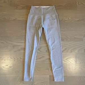 Never worn Tan Beyond Yoga leggings